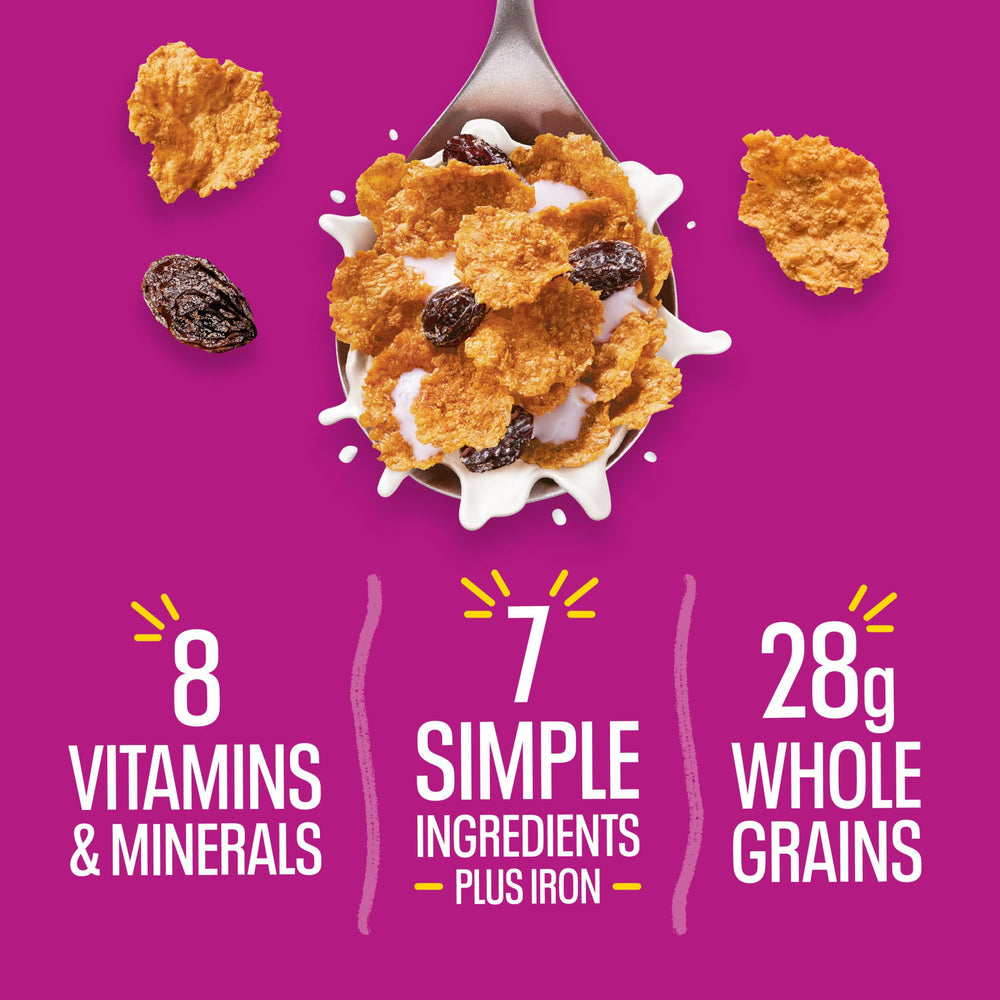 Kellogg's Raisin Bran with yogurt topping idea