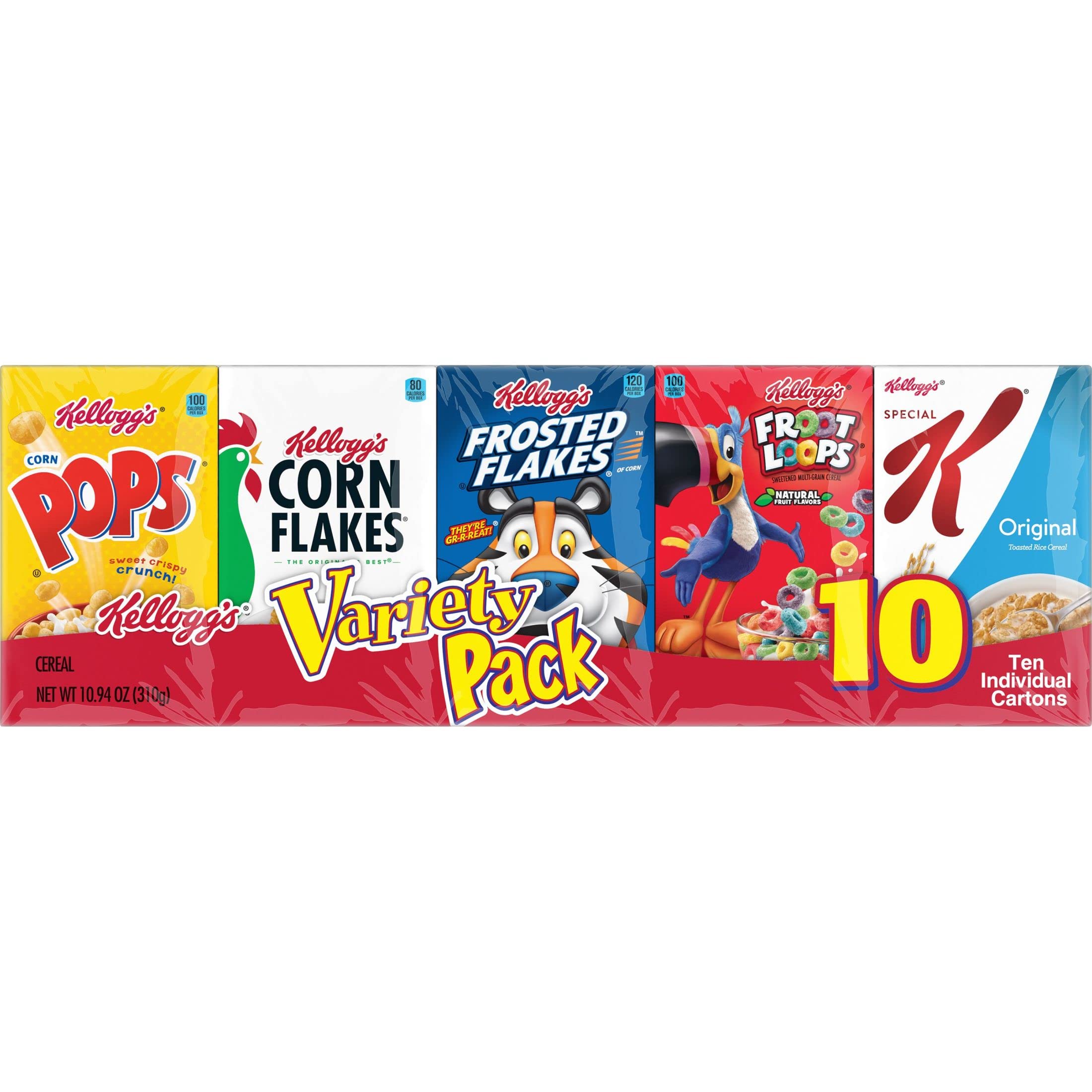 Kellogg's Rice Krispies bowl for the signature snap, crackle, pop.