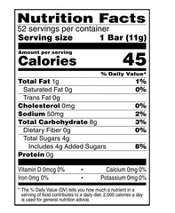 Kellogg's Rice Krispies Treats mini square close-up showing crispy marshmallow texture and bite-size convenience.