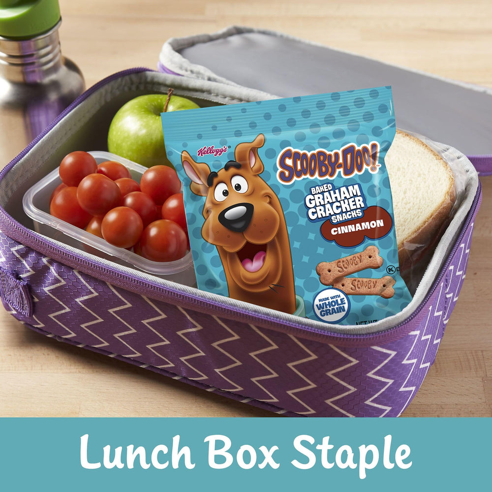 Scooby-Doo graham crackers fit lunchboxes for kids and adults
