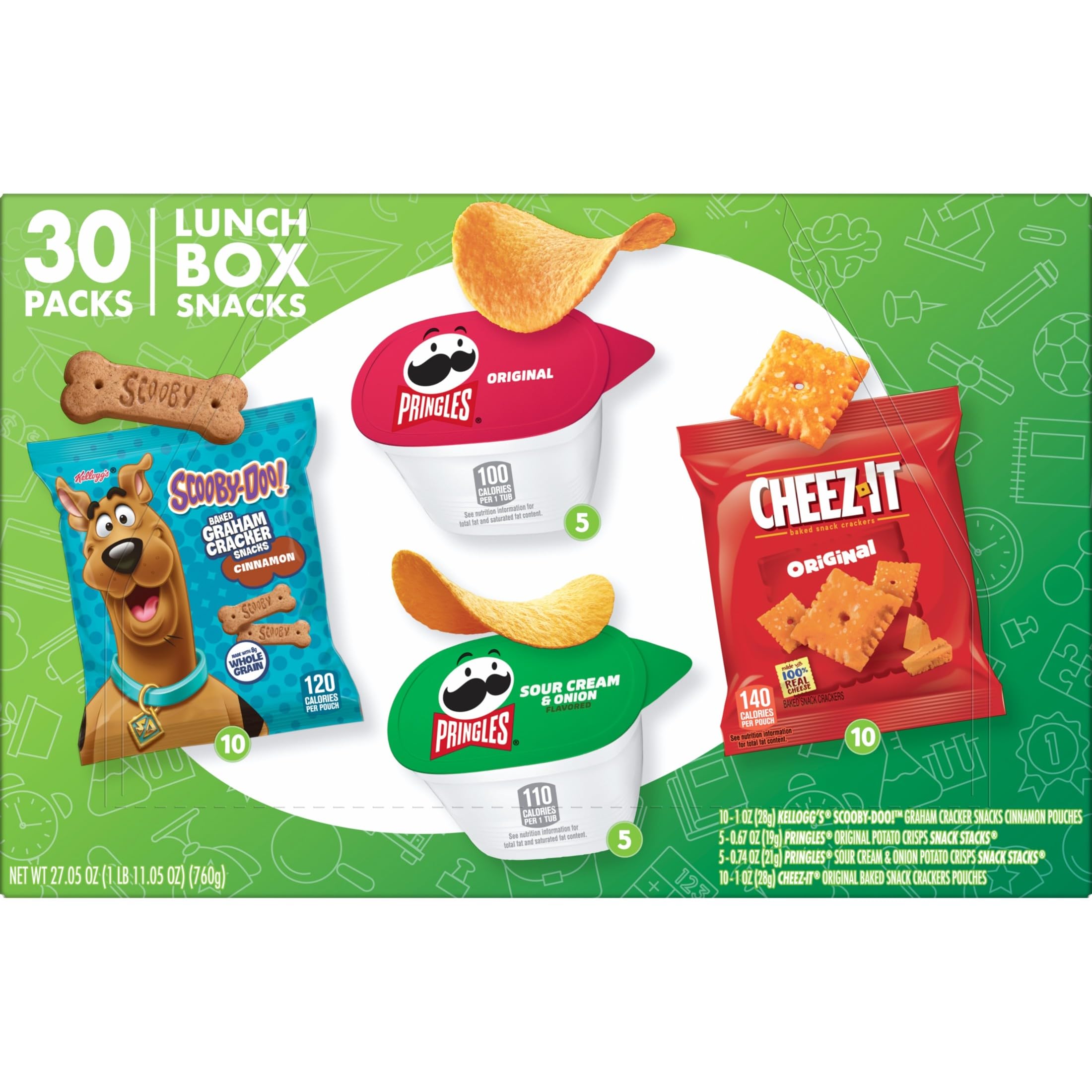 Kellogg's Scooby-Doo group shot; fun lunchbox option for school days