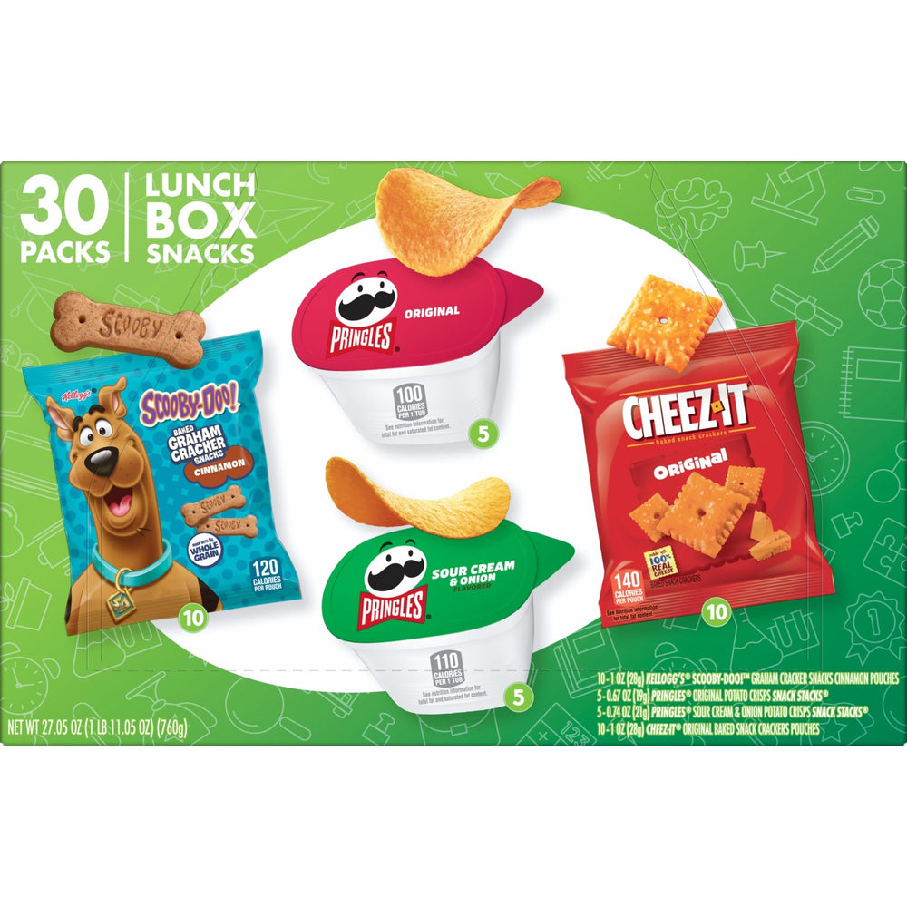 Kellogg's Scooby-Doo group shot; fun lunchbox option for school days