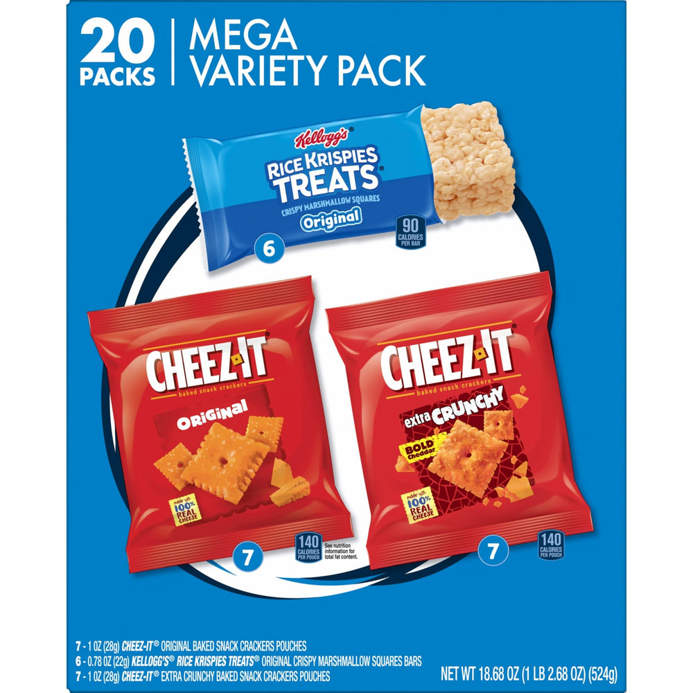 Kellogg's Rice Krispies Treats Original squares ready for road trips.