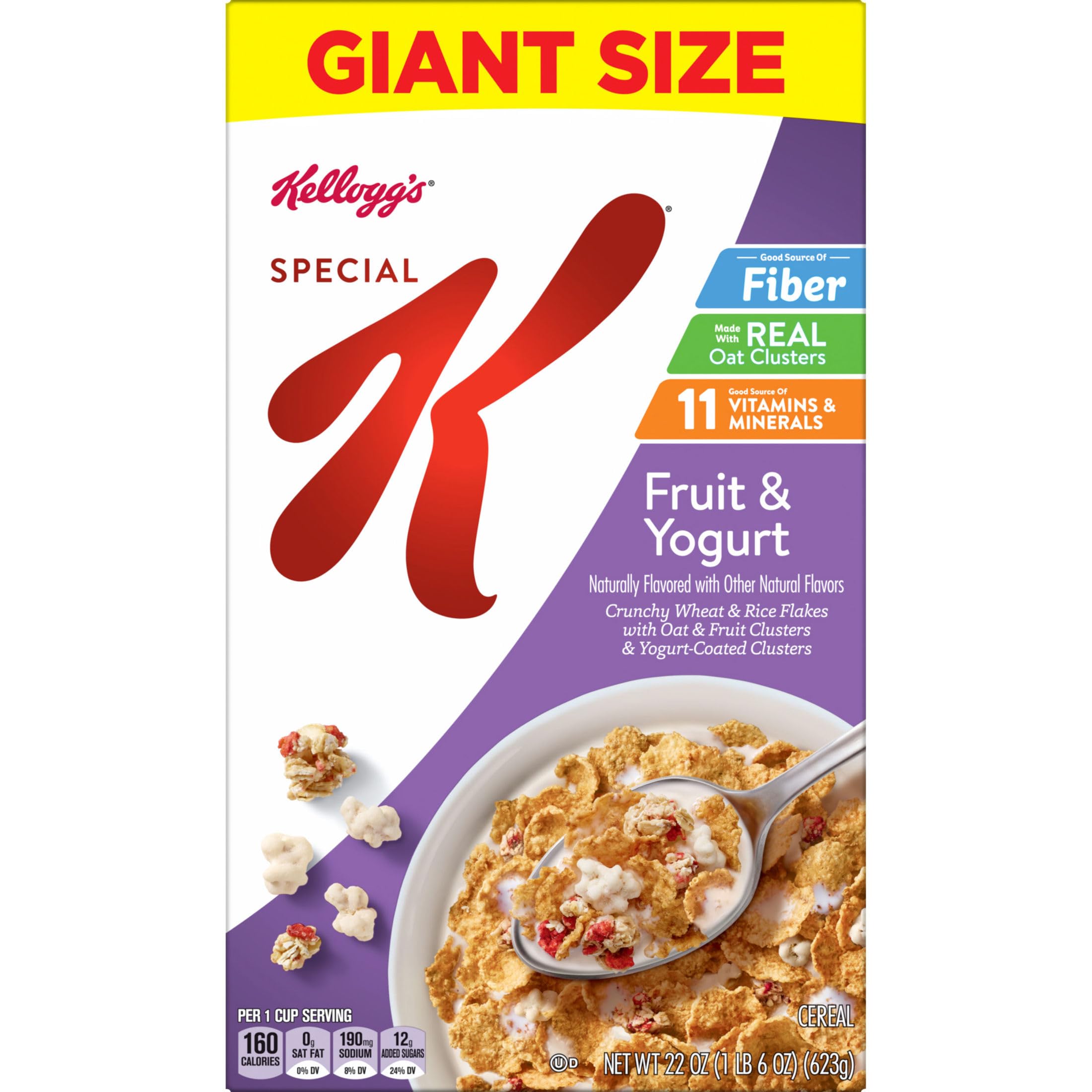 Dairy-free almond milk with Kellogg's Special K for a plant-based option