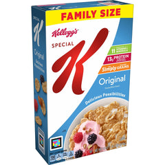 Kellogg's Special K original cereal in a bowl for a wholesome start to the day