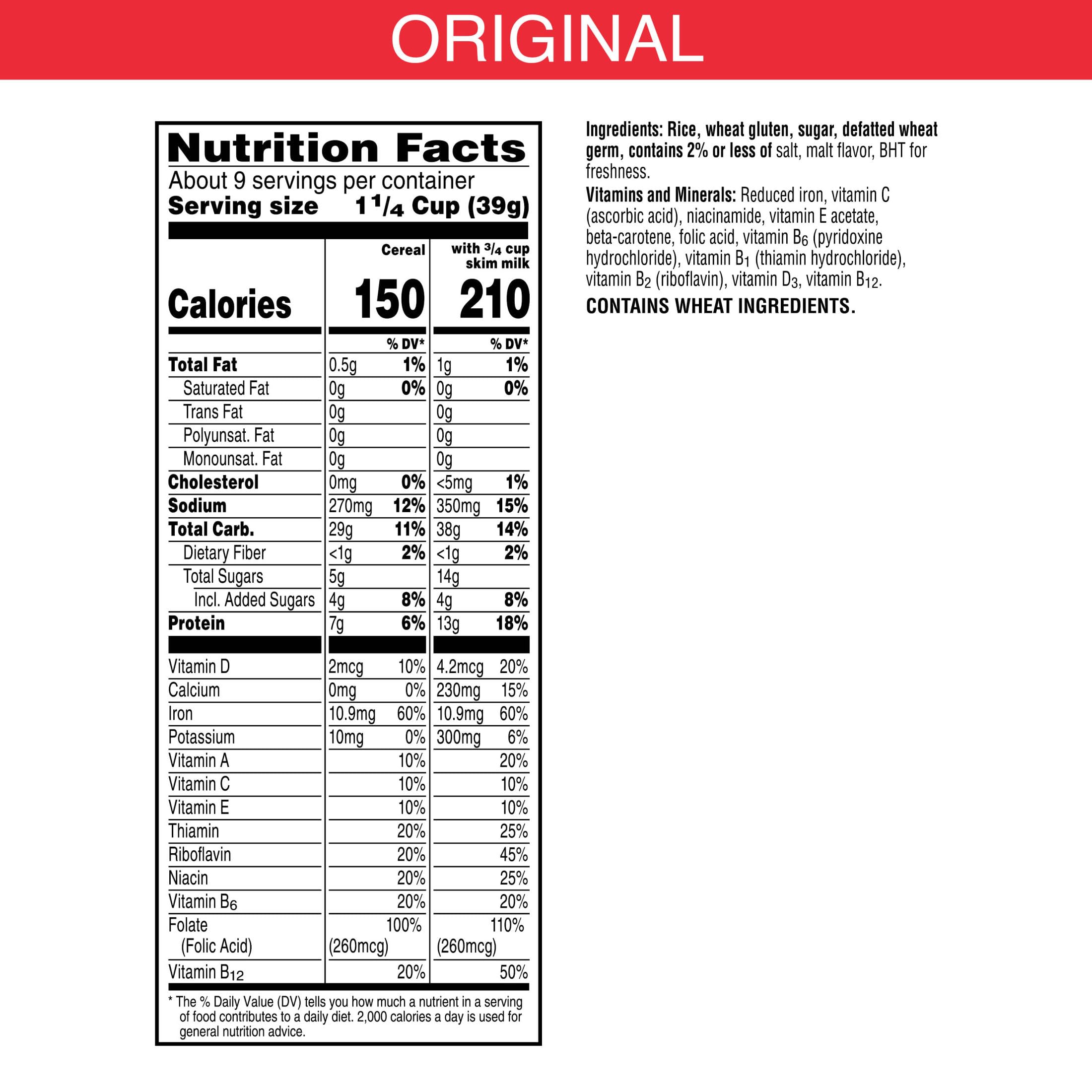 Special K Original with berries on top for a fresh, fiber-friendly start.