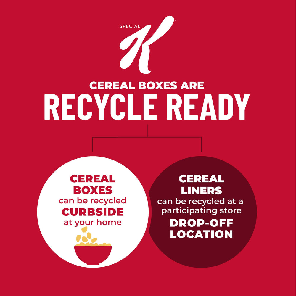 Kellogg's Special K Red Berries cereal on dining table ready to serve.