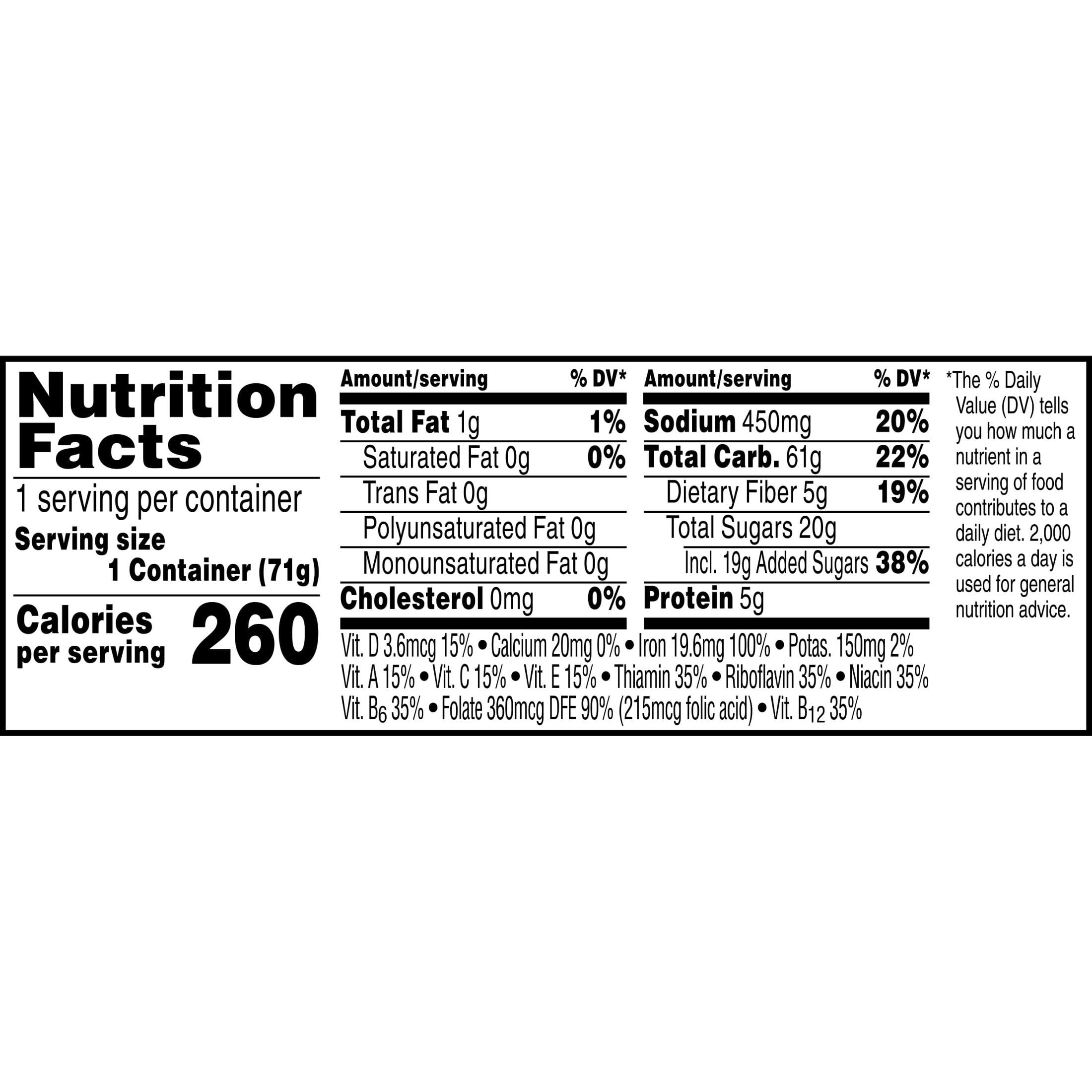 Mess-free packaging ideal for on-the-go meals
