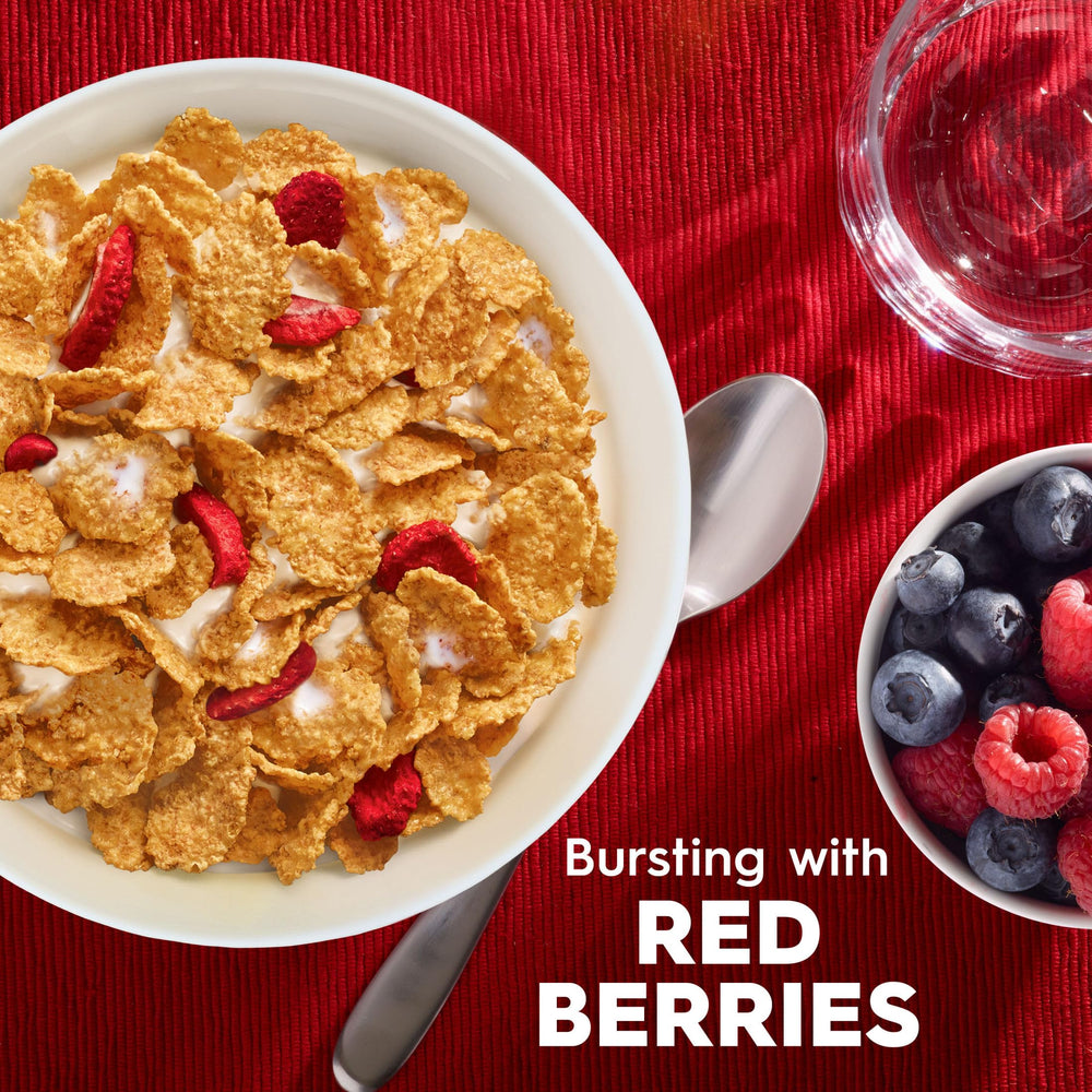 Kellogg's Special K Red Berries packaging featuring a three-box family pack.