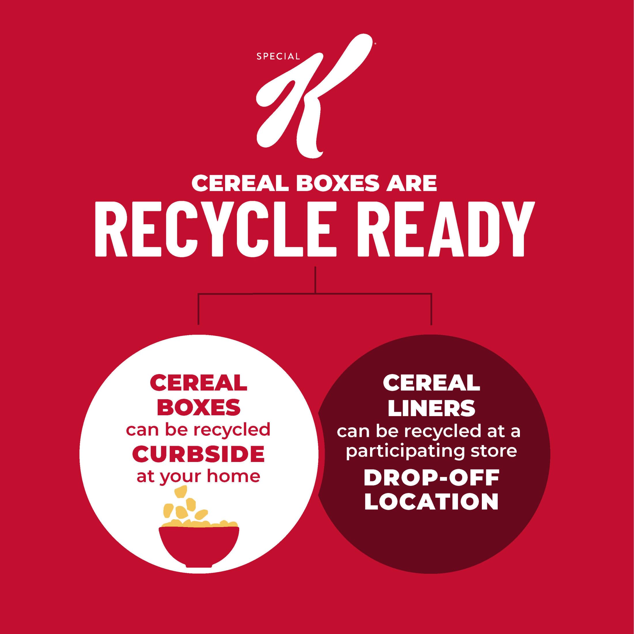 Kellogg's Special K Red Berries yogurt topping with berries and crunch.