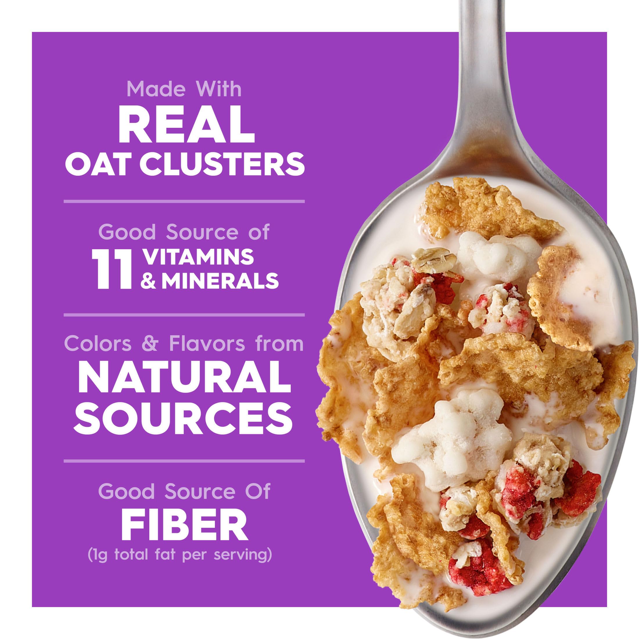 Texture view of Kellogg's Special K yogurt-coated clusters