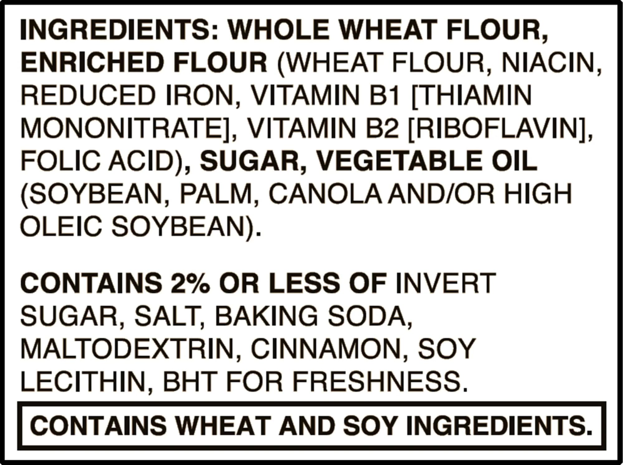 Kellogg's whole-grain graham crackers with cinnamon aroma for a tasty after-school bite.