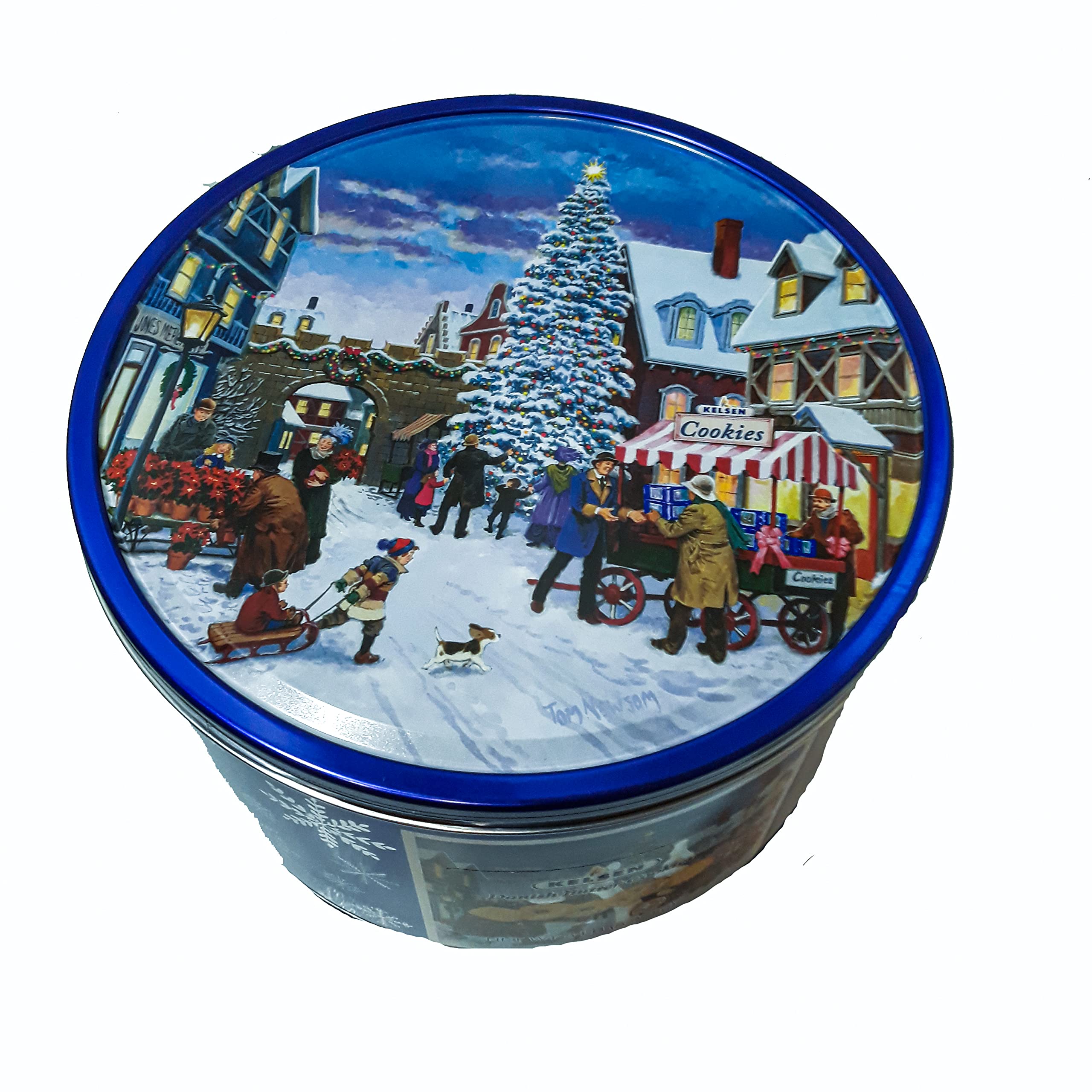 Premium Kelsen Danish bakery quality shown in festive packaging