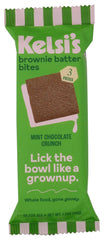 Kelsi's Kitchen brownie bites mint crunch pack, ready for a refreshing treat after meals.