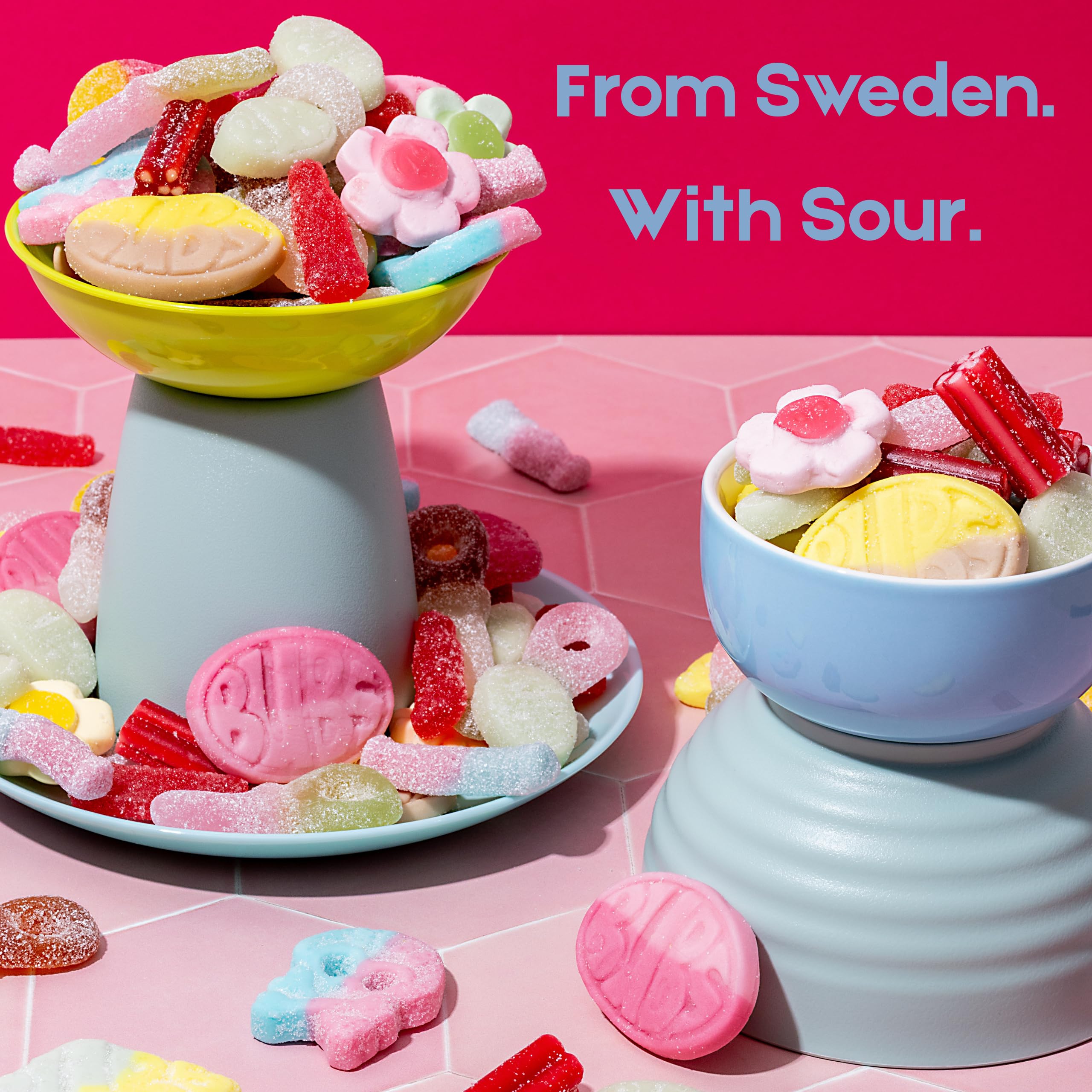 Kenai Kitchen Bubs Swedish Candy Mix Fizzy Bottles for bubbly texture and playful treats