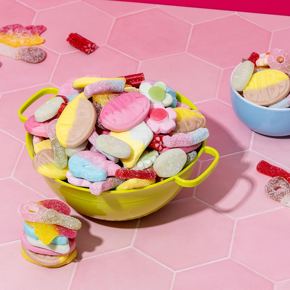 Kenai Kitchen Bubs Swedish Candy Mix Raspberry Shots for bright berry zing