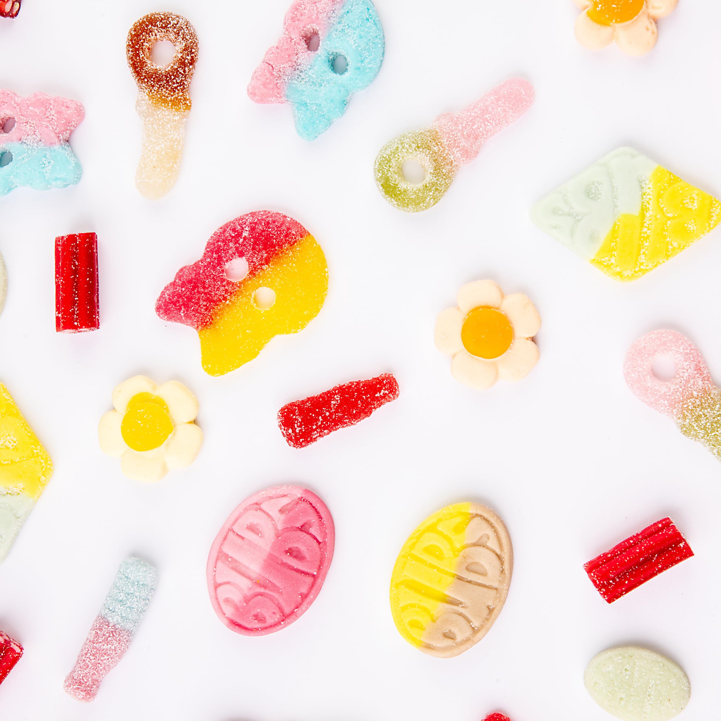 Kenai Kitchen Bubs Swedish Candy Mix Watermelon Pacifiers for refreshing sweet-sour balance