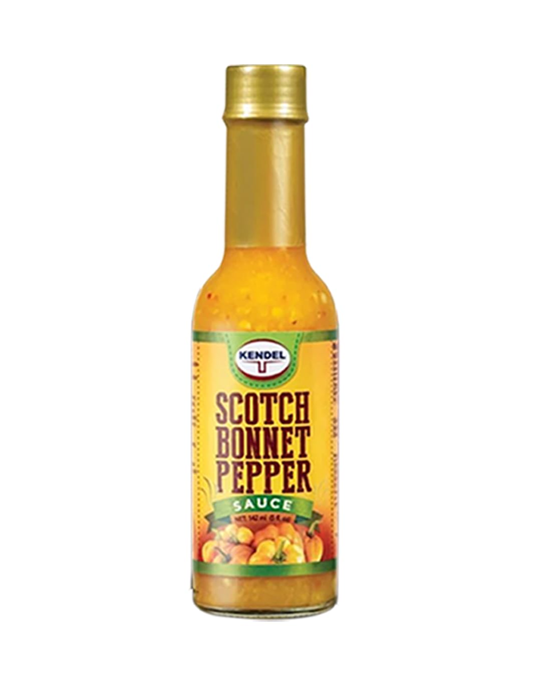 Kendel Scotch Bonnet sauce bottle showcasing authentic Jamaican flavor for meals