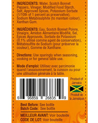 Kendel Scotch Bonnet sauce ingredients close-up emphasizing natural components