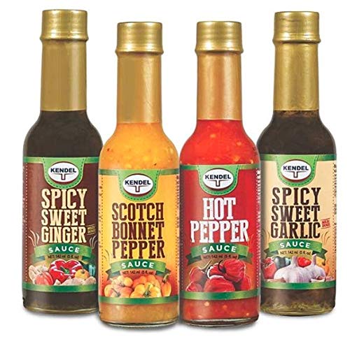 Kendel Scotch Bonnet sauce with vegetables adds vibrant table seasoning