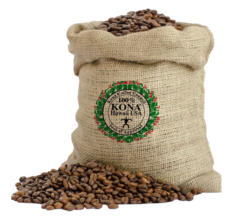 Keokea Kona ground coffee aroma ready for grinder