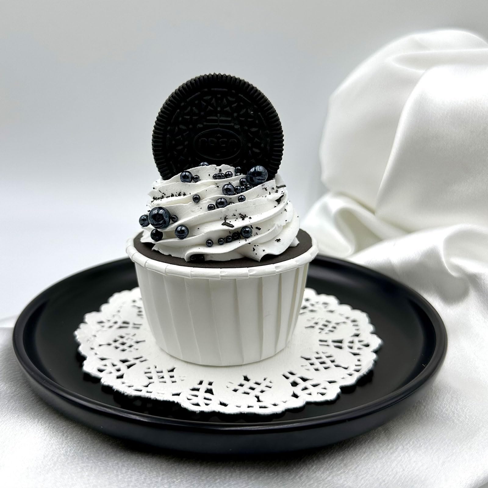Kercky Black Pearl sprinkles add sophisticated sparkle to desserts