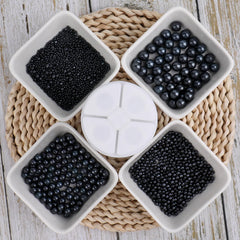 Kercky Black Pearl sprinkles on cookies for elegant detail