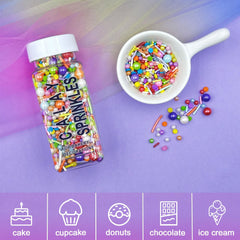 Kercky Sprinkles on cookies for festive treats.