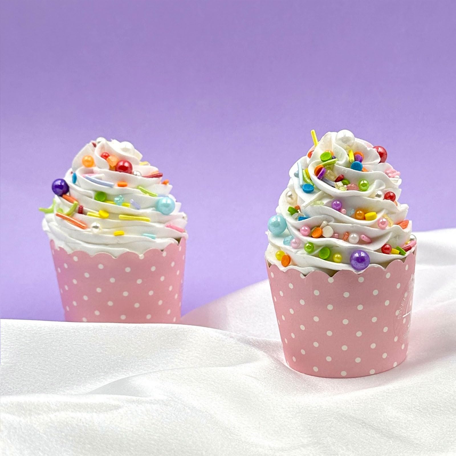 Kercky sprinkles on donuts for playful toppings.