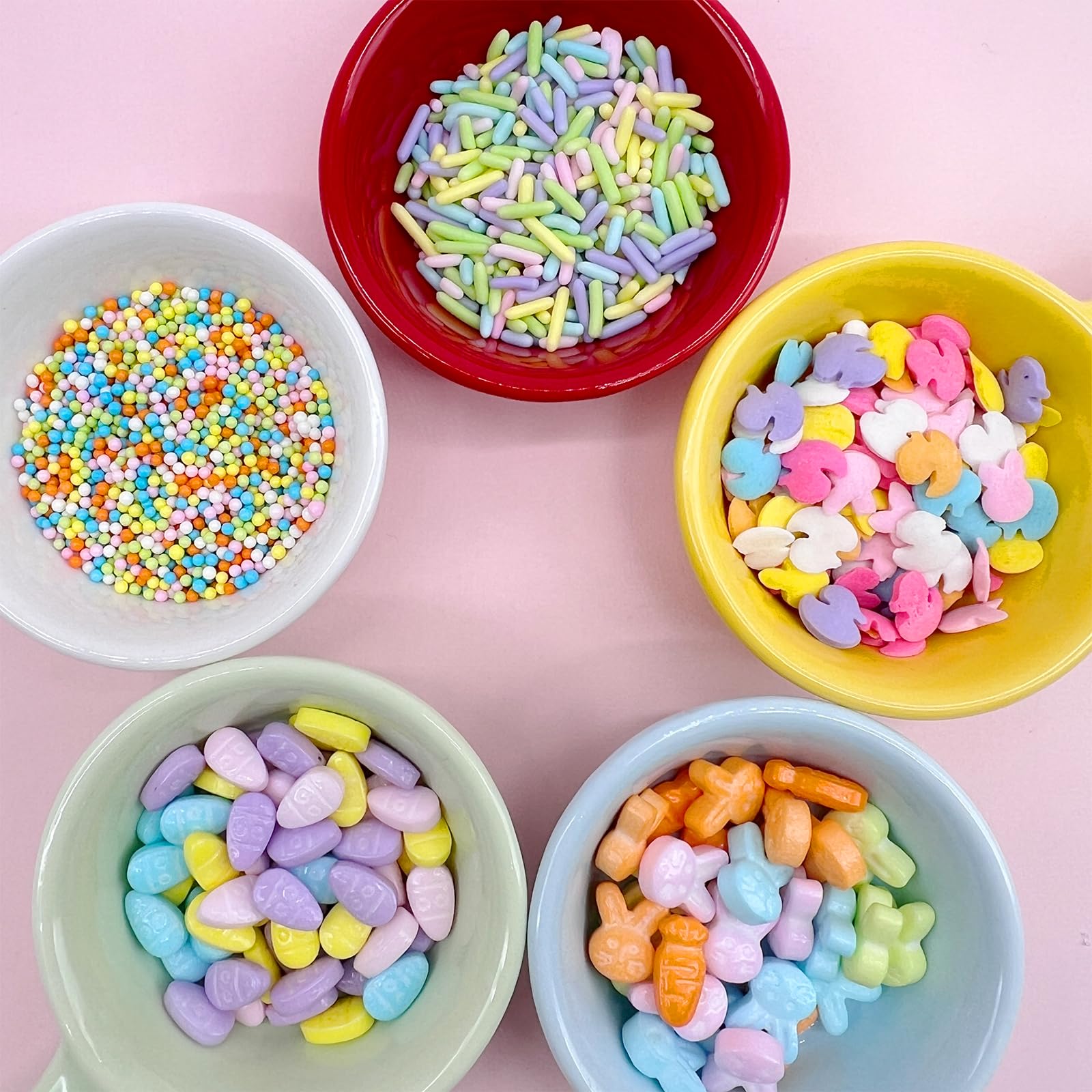 Kercky Easter sprinkles carrot shapes brighten cookies with playful spring vibes