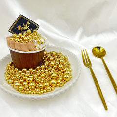 Kercky Gold Sprinkles donuts add a subtle metallic finish