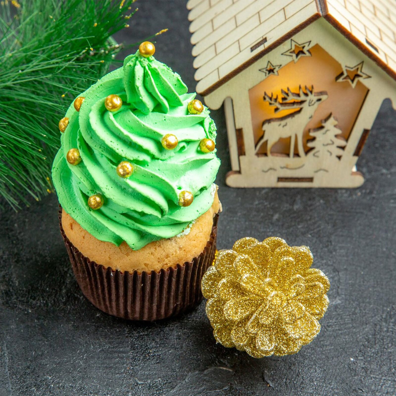 Kercky Gold Sprinkles perfect for holidays and weddings as festive accents