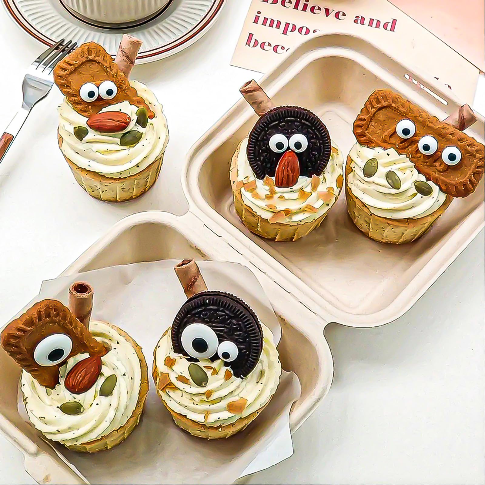 Kercky Halloween edible eyeballs sprinkles for themed treats
