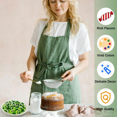 Kercky sprinkles on ice cream sundaes create shimmering dessert accents