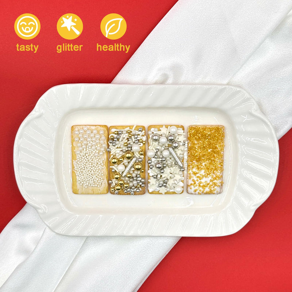 Kercky sprinkles on cupcakes elevates dessert with edible sparkle