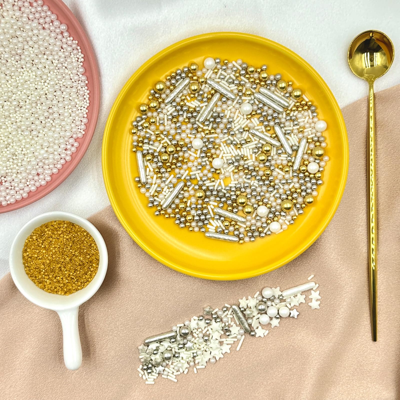 Kercky sprinkles on ice cream create premium dessert accents