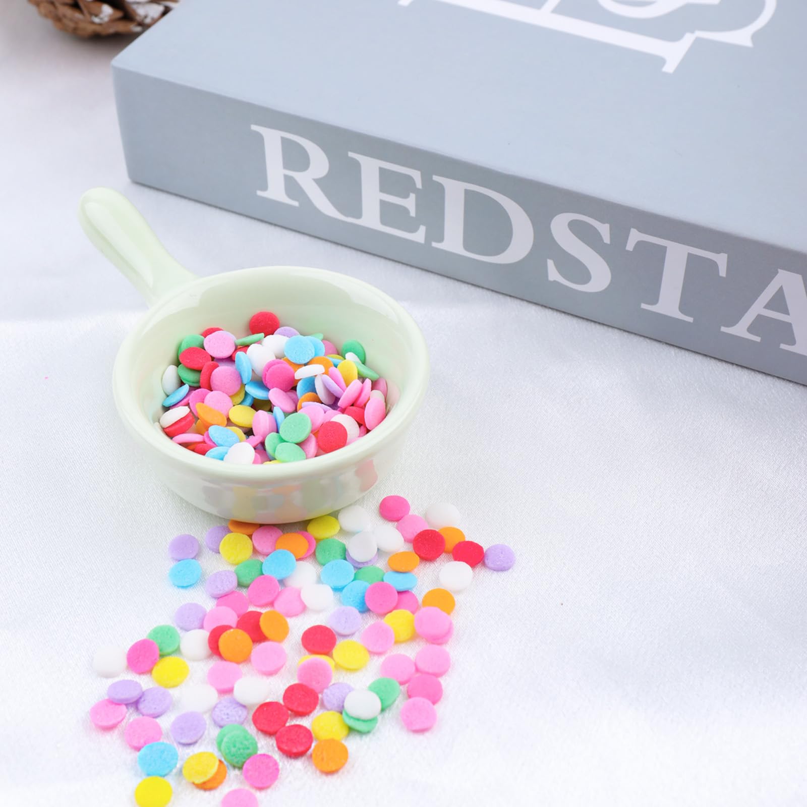 Kercky sprinkles topping for ice cream delivers fun color and texture.