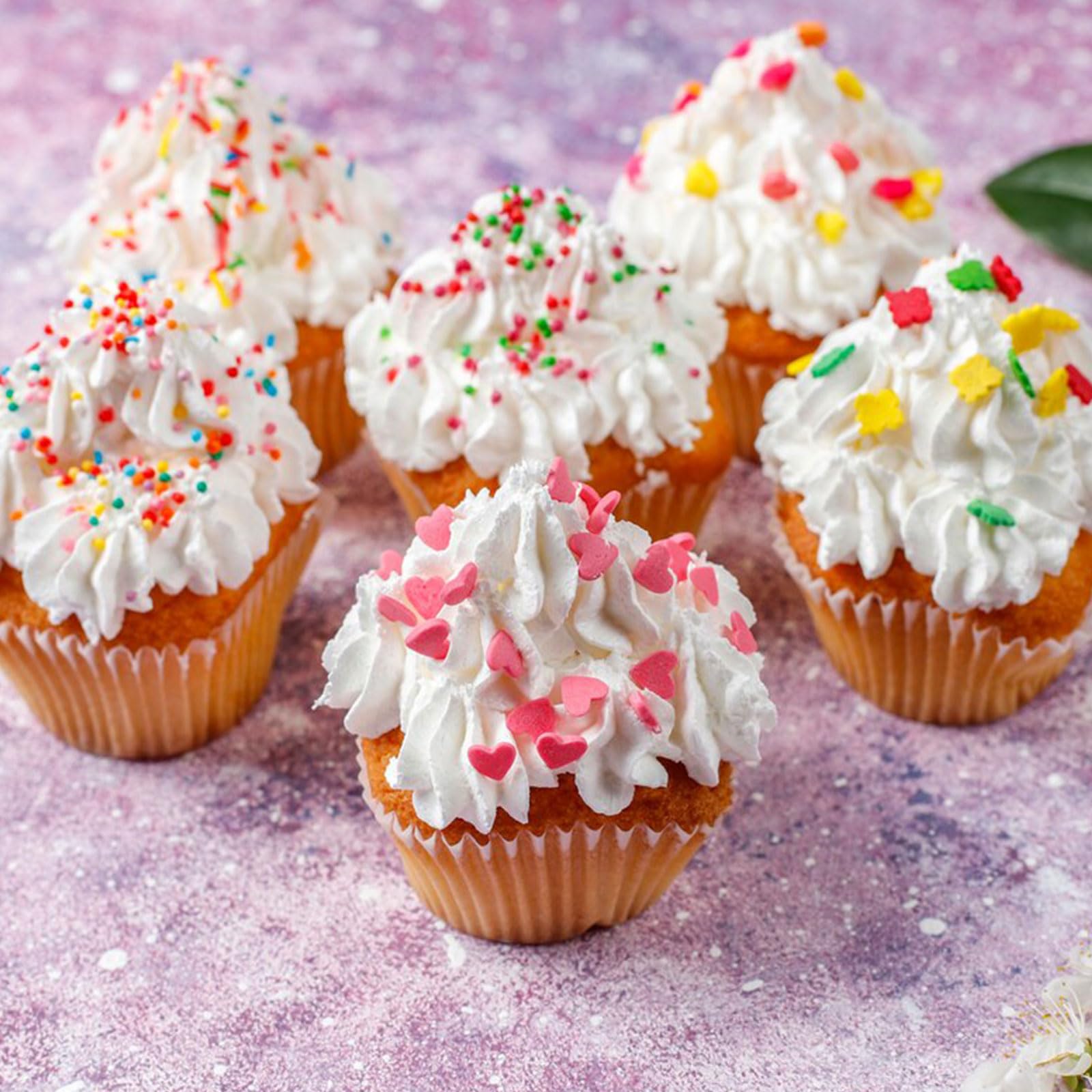 Kercky Valentines Sprinkles pink mini-pearl add subtle texture to cookies and cakes