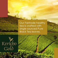 Kericho Gold brewed tea pour into a cup with inviting aroma