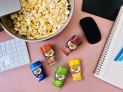 Kernel Season's Bacon Cheddar mini canister adds smoky popcorn notes