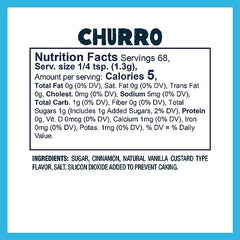 Dispense action of Kernel Season's churro seasoning for even popcorn dusting