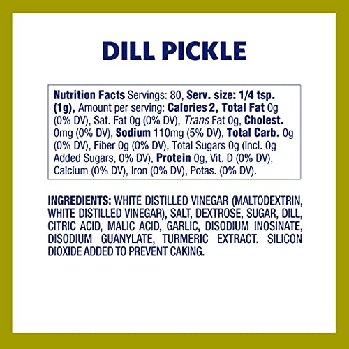 Kernel Season's Dill Pickle bottle pour shows easy popcorn seasoning.