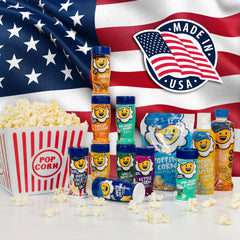Kernel Season's Nacho Cheddar mini canister adds zesty popcorn kick