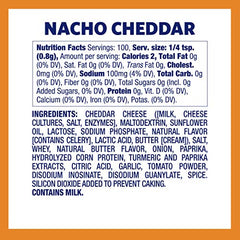Kernel Season's Nacho Cheddar seasoning jar ready to shake up snacks with zesty cheddar.