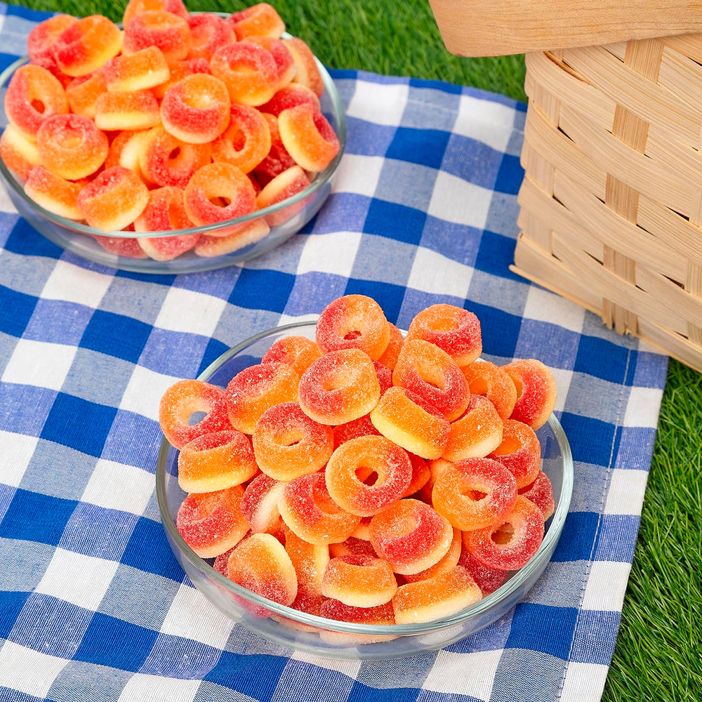 Kervan Bebeto Peach Rings sealed pack maintains freshness