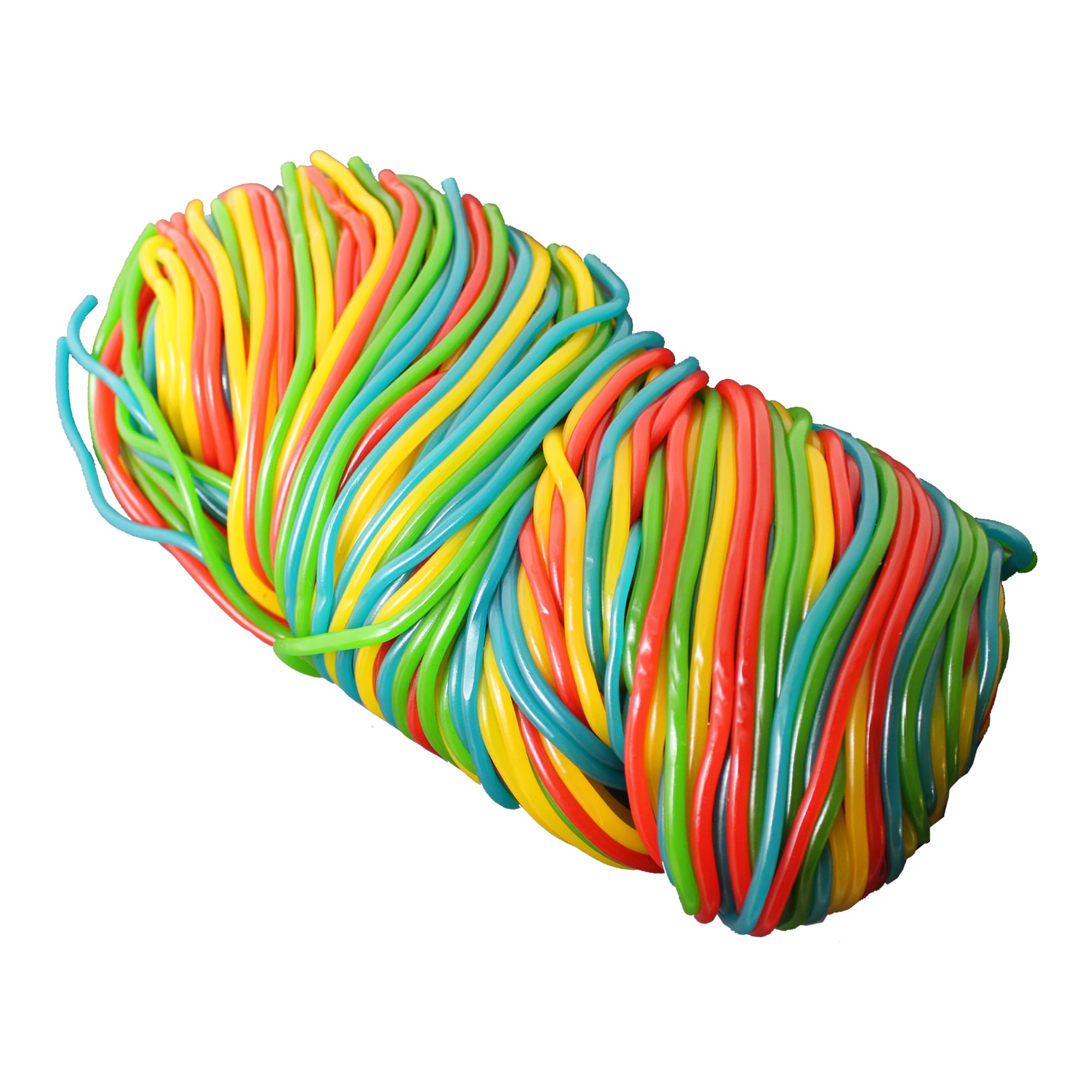 Kervan Bebeto Rainbow Laces tied into edible knots