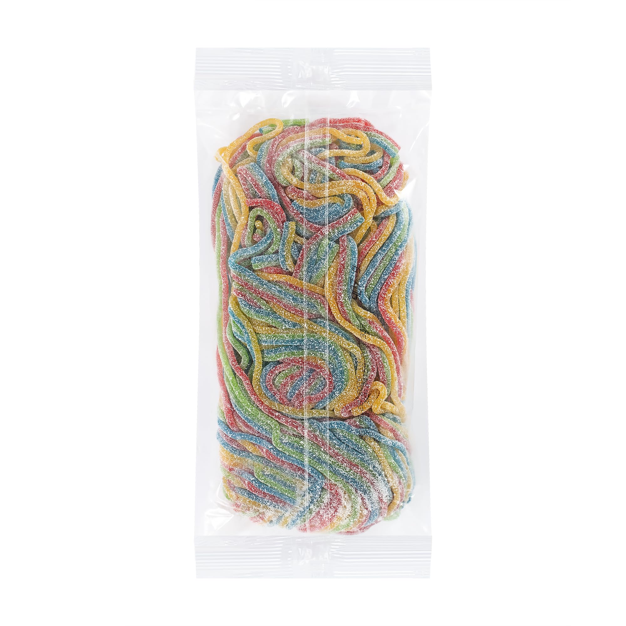 Kervan Bebeto Sour Rainbow Laces bulk 2lb size for events.
