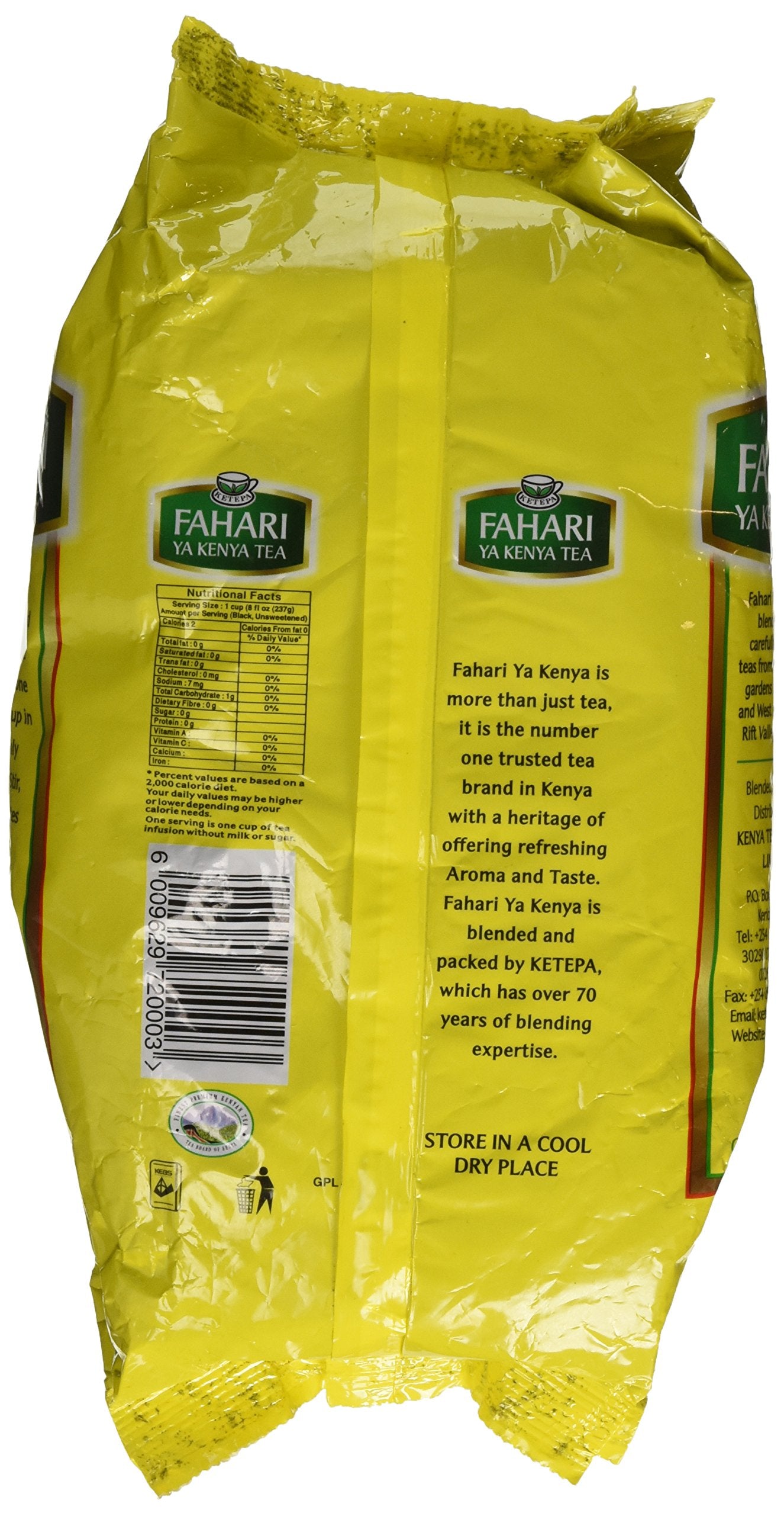 Ketepa Pride Fahari ya Kenya Tea 500g steaming cup reveals inviting color and smooth flavor.