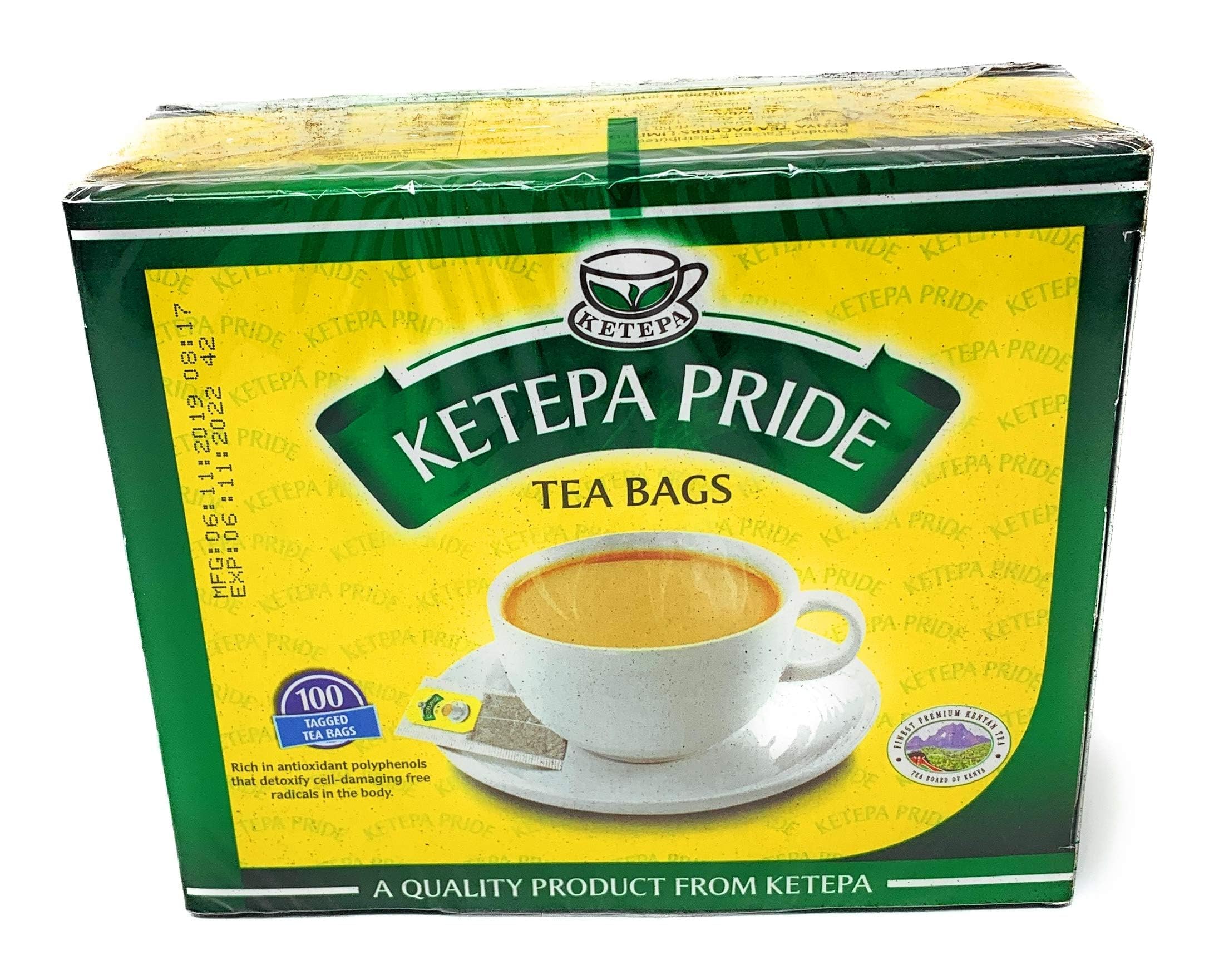 Ketepa Pride highland tea plantation landscape showing origin from Kenyan farms.