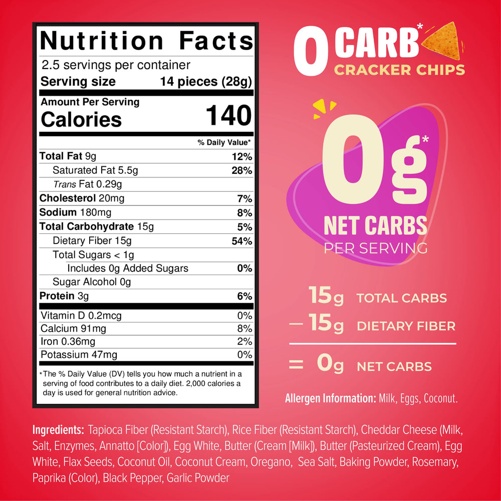 Keto Naturals Keto Crackers gluten-free badge shown with ready-to-eat gluten-free snack.